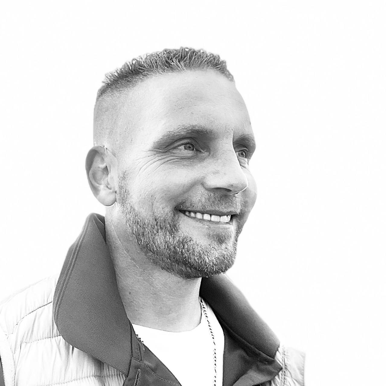 Chris im Real-Connect-Videocall
